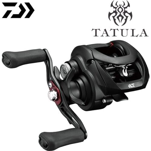 DAIWA TATULA 100 Original Bait Casting Coil 6.3:1 7.3:1 Gear Left or Right Hand Baitcasting Reel For Bass Pike Trout Fishing