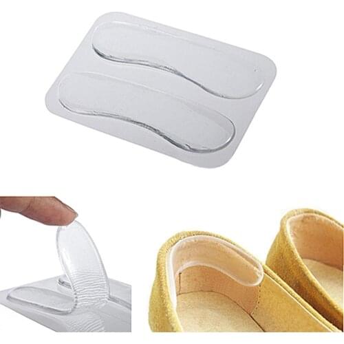 Silicone Gel Heel Cushion Protective Foot Care Shoe Insert Pad feet Care Shoe Insert Pad Insole Female Protect for foot