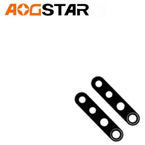 2pcs 100% New Retail Back Rear Camera Lens Camera Cover Glass With Adhesives For Xiaomi Redmi hongmi Note8 Note 8