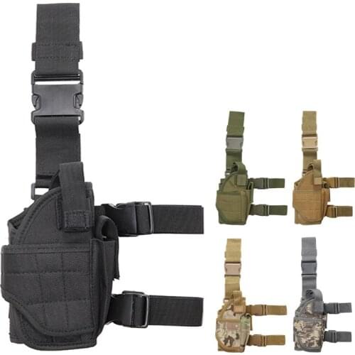 Military Army Gun Holster Universal Gun Holster Gun Carry Case Tactical Tornado Leg Holster For Glock 17 Beretta M9 Gun