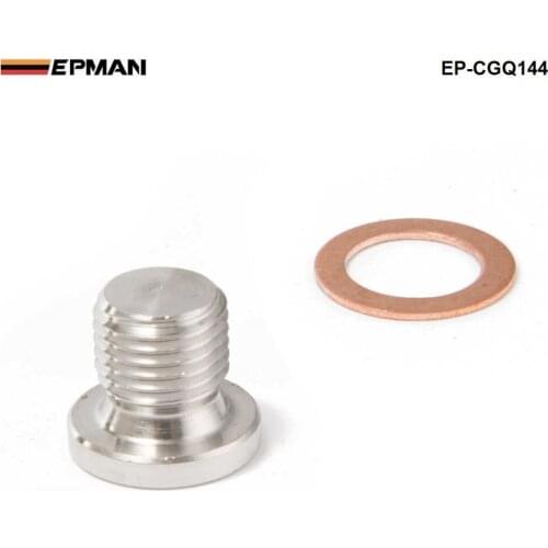 M12 x 1.25mm Oxygen o2 Lambda Sensor blanking Exhaust Plug Cap fits motorcycles and cars EP-CGQ144