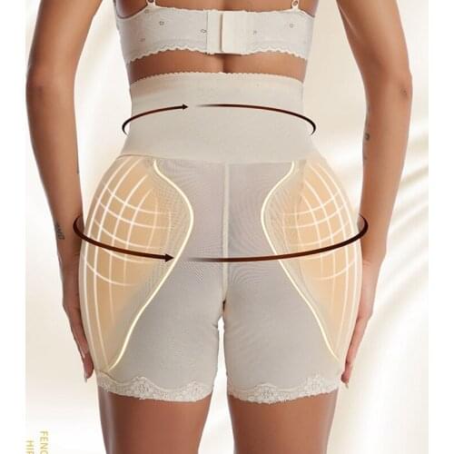 Women Butt Lifter Shaper Slimming Waist Control Panties Padded Inserts Underwear