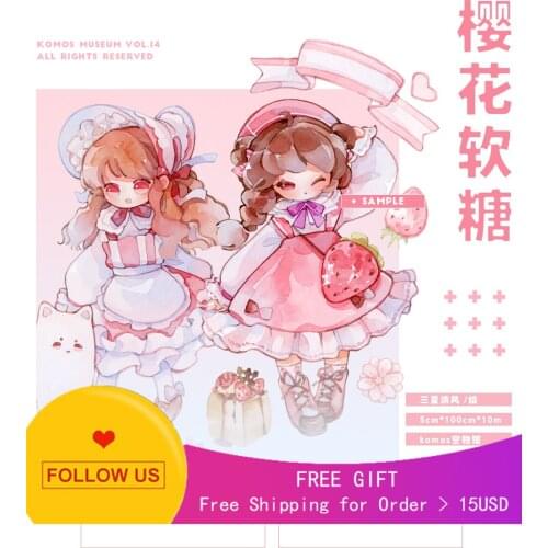 Loop Size Journal Washi Pet Tape Sakura Fudge Museum