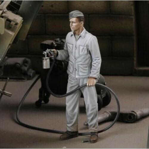 1/35 Resin Model Building Kit Figure Soldier