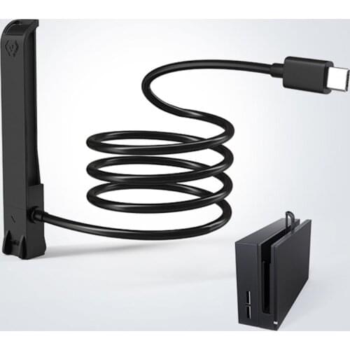 1 PC Extension Line Charger Extender Cable USB Type-c TV Dock Video Cord for NS Switch Accessories