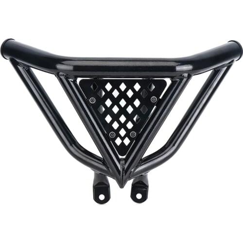 For Yamaha Raptor 700 ATV Black Front Bumper Grab Bar Aluminum For Yamaha Raptor 700 2006-2019 2012 2013 2014 2015 2016 2017