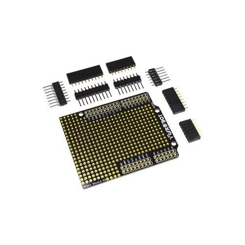 Free Ship 5PCS For Arduino Prototype PCB 68*56mm Proto Shield R2 Prototype Extension Board PCB Suite Compatible With UNO R3