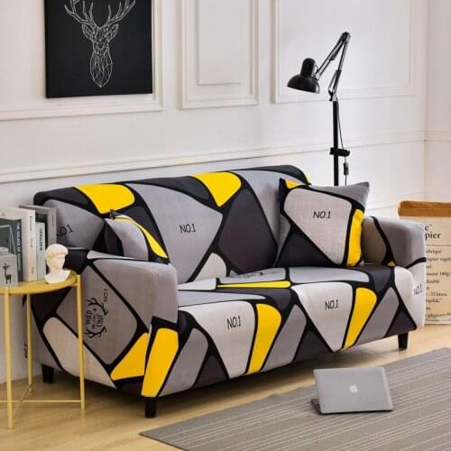Modern Elastic Sofa Cover Sofa Couch Cover Slipcovers Chair Protector Sofa Covers for Living Room Single/Two/Three/Four Seat