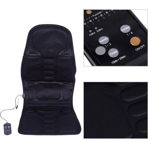 Electric Chairs Neck Massager Back Chairs Massage Chair cushion Seat Vibrator Massager Cushion Heated Pad For leg Waist Body Mas