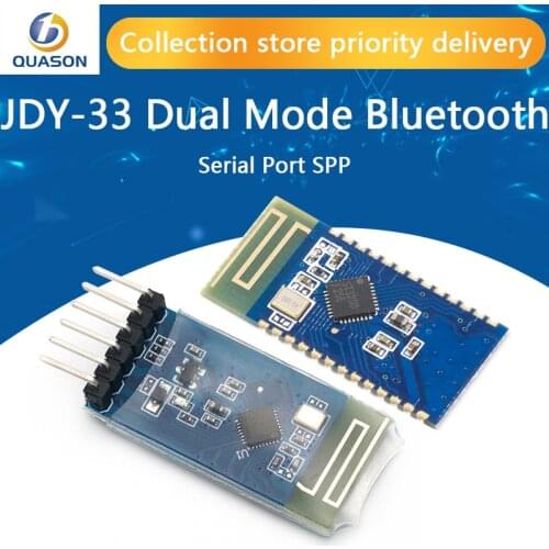JDY-33 Dual mode Bluetooth serial Port SPP Bluetooth SPP-C compatible with HC-05/06 /JDY-31/30 slave Bluetooth 3.0