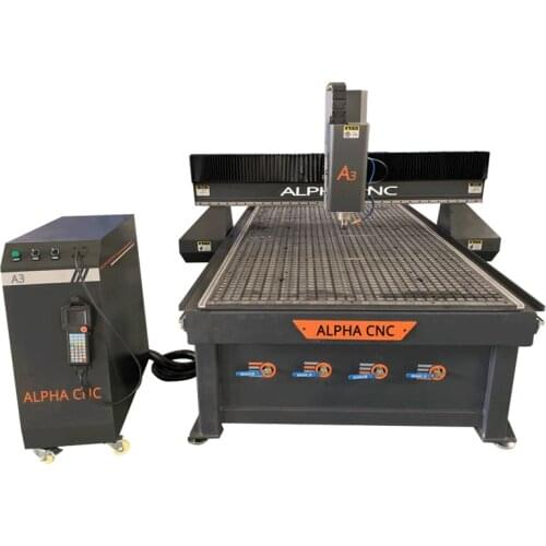 China Top Quality Alpha 1325 CNC Router 4X8 3 Axis Wood CNC Router Prices Wood CNC Milling Carving Machine