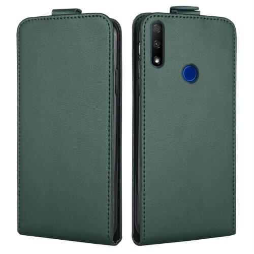 Flip Up and Down Leather Case for Huawei Honor 9X (Global) Case STK-LX1 Vertical Cover Honor 9X 9 X Case Soft Coque Phone Bag