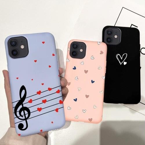 Fashion Love Heart Soft Silicone Phone Case For iPhone 7 8 Plus X XR XS 11pro MAX 6 6s Plus SE 2020 Back Cover Fundas Shell Case