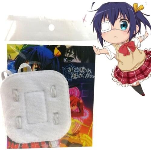 Anime Cosplay Single Eye Eyepatch Lolita Blindfold Cosplay Masks Eye Patch Costume Accessory Eyeshade Single Eye Mask Blindfold