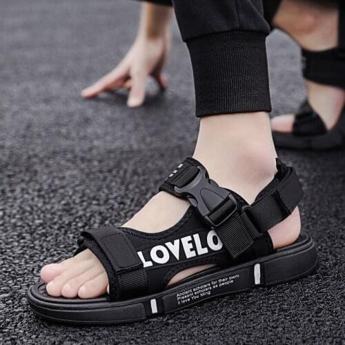 2021Outdoor Vacation Travel Beach Sandals Mens Anti-skid Breathable Casual Shoes Comfortable Light Anti-Slippery Summer Sandals