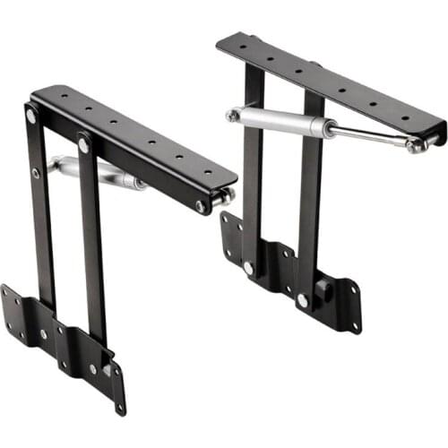 2Pcs Table Hinges Lift Up Coffee Table Top Foldable Mechanism Hardware Furniture Lifting Folding Cabinet Hinge