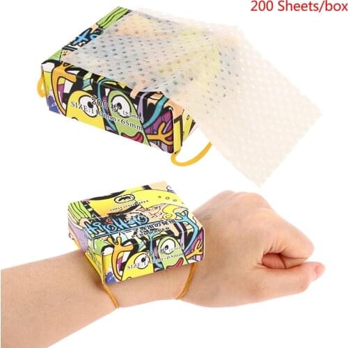 200 Sheets Hair Curler Perm Papers Heat Resistant Blanching Hair Styling Tool