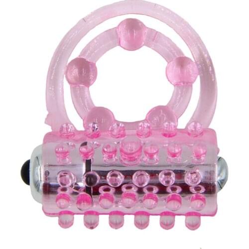 DINGYE Dual Pleasure Clit Flicker Vibrating Cock Ring with Tension Enhancement Penis Ring Sex Products for Men