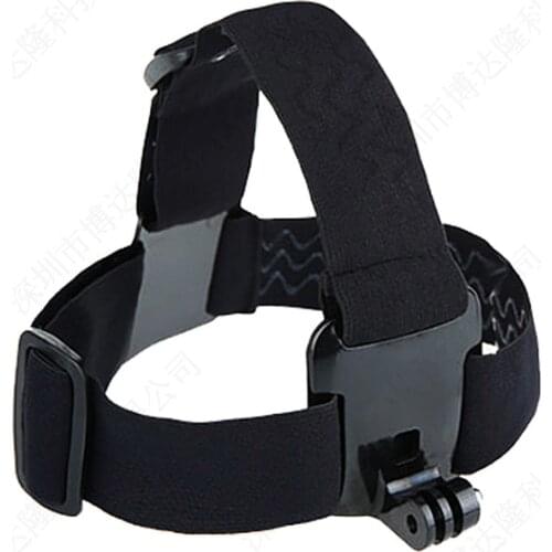 For Gopro Hero 4/3/2/1 Xiaoyi 4K CameraAction Camera Elastic Adjustable Head Black strap mount Harness Go Pro Accessories