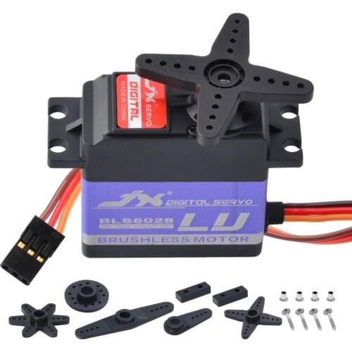 JX BLS-6028 28kg High Torque Metal Tooth Digital Brushless Servo For RC Car RC Drone Aircraft Parts