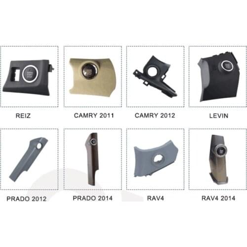 EASYGUARD push start button panel fit for toyota camry corolla rav4 prado highlander reiz levin selected years