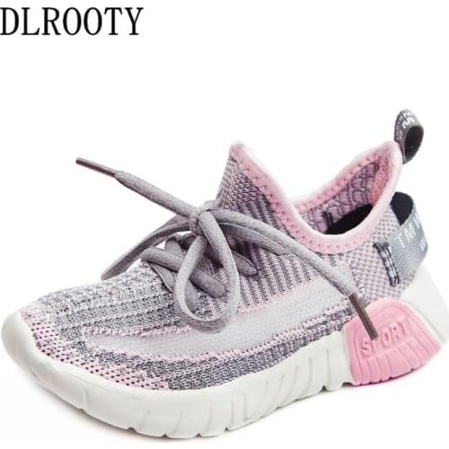 New Sport Children Shoes Kids Boys Sneakers Spring Autumn Net Mesh Breathable Casual Girls Shoes Running Shoe For Kids