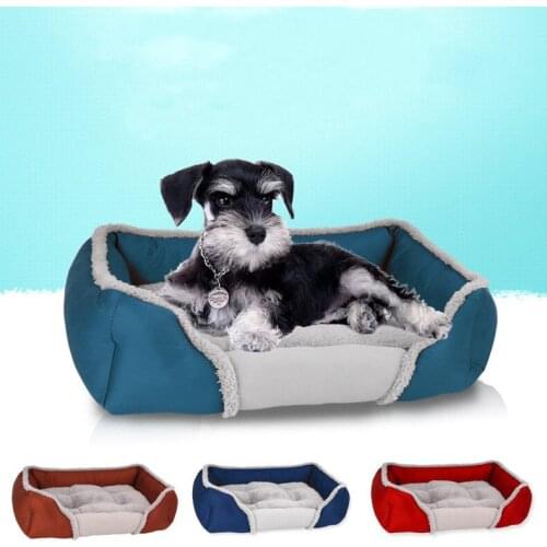 Large Pet Four season Kennel,The Kennel Both Sides, Soft Dog Bed, Waterproof Cotton Pet Cat Kennel, Breathable and Warm Kennel