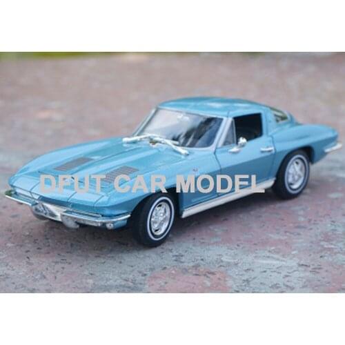 Scale 1:24 Alloy Corvette Car Model Of Childrens Toy Cars Original Authorized Authentic Kids Toys