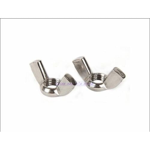 Metric Thread DIN315 M3 M4 M5 M6 M8 M10 M12 304 Stainless Steel Wing Nuts Butterfly Nuts Brand New