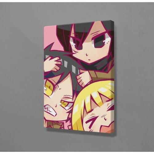 Mikasa Eren Armin Attack on Titan Poster Painting Wall Art Canvas For Living Room Home Bedroom Study Dorm Art Decoration Prints