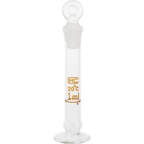Micro Volumetric Flask with Base And Ground Stopper 1-10 ML Microchemical Work