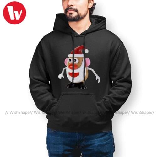 Fashion Mr Potato Head Hoodies Santa Potato Hoodie Long Cotton Hoodies Autumn Loose Pullover Hoodie Over Size