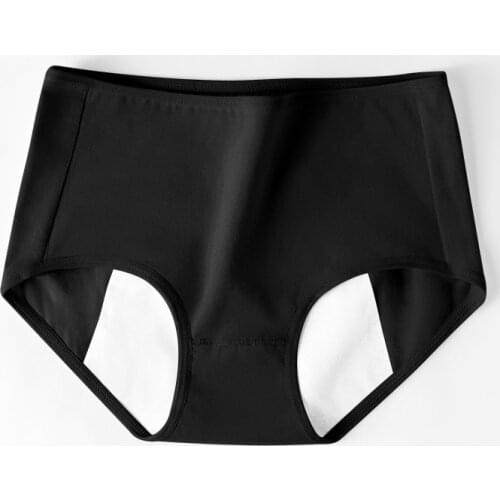 Leak Proof Menstrual Panties for Women Physiological Underwear Cotton Plus Size Female Briefs Mid-Rise Lady Underpants Lingerie