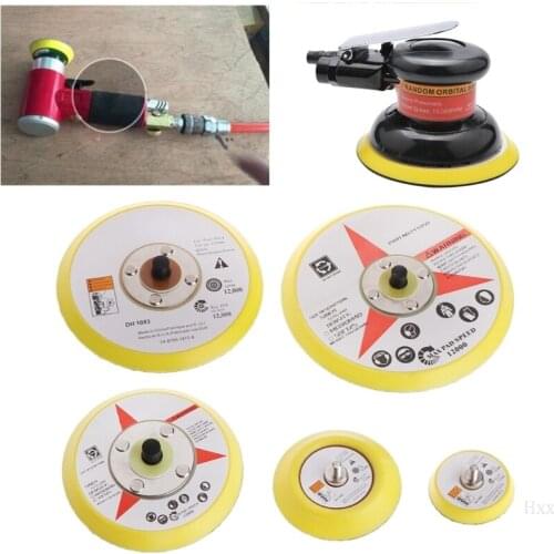 New 5" 50,75,100,125,150MM Polishing Sander Backer Plate Napping Hook Loop Sanding Disc Pad