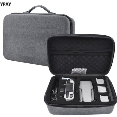 Portable Storage Bag For DJI Mavic Air 2 Travel Case High Capacity Handbag Wear-resistant Hard Cover Shell Box Drone Accessories