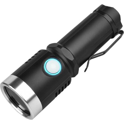 Portable 365nm 20W Currency Detector Lighting Lamp Rechargeable UV Ultraviolet Curing Black Mirror Purple Flashlight Meter