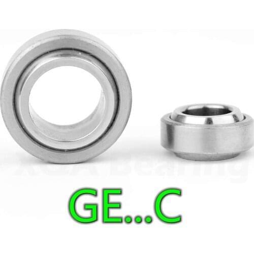 Radial Spherical Plain Bearings Maintenance-free GE20C GE25C GE30C GE35C GE40C GE45C GE50C Self-Lubricating Spherical Joint mm