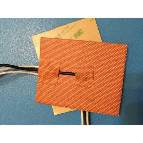 150x150mm 180W 12V Silicone Heated Pad Heater Mat For 3D Printer Heating Pads Waterproof Bed Heat Preservation Mat