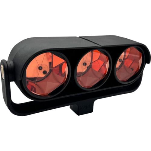 Triple Prism for Leica Total Stations 0mm Offset and Targe Swiss-style GPH3 Triple Prism Replacement