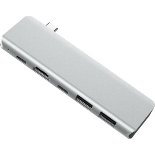 Type-C To HDMI 4K USB 3.0 PD Charge Port Type C Multiport Adapter USB Hub 5Gbps Type-C Hub 5In1 USB C Hubs