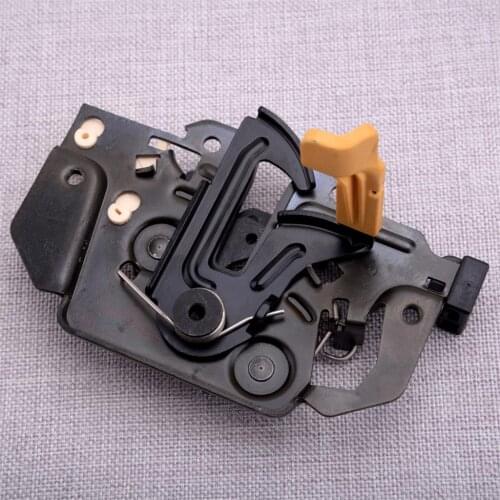 CITALL Black Car Front Bonnet Hood Locking Latch Assembly Fit For Ford Fiesta 2008 2009 2010 2011 2012