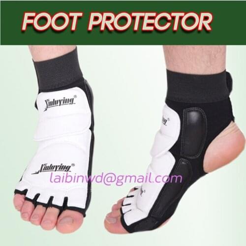 Adult&child Taekwondo & Karate Foot Protector Ankle Support fighting foot guard Kickboxing boot WTF approved Ankle Brace Support