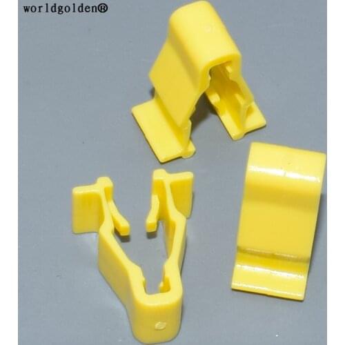 Worldgolden 100pcs plastic clip Retaining Clip for Honda 90601-SMG-003 Honda Civic CR-V