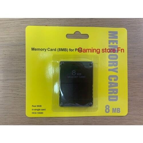 10pcs/lot made in china for psII game console for ps-2 8MB memory card
