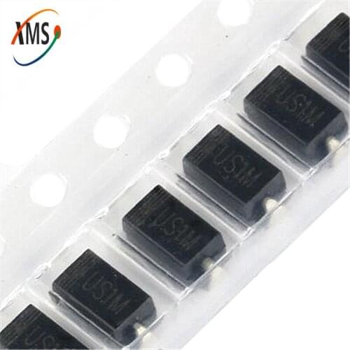 100pcs Rectifier Diode HER108 1A 1000V SMA US1M