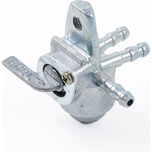Fuelcock YMH 3-Port Gas Fuel Valve Switch Petcock Tap Valve Switch For Motorcycle Dirt Bike ATV