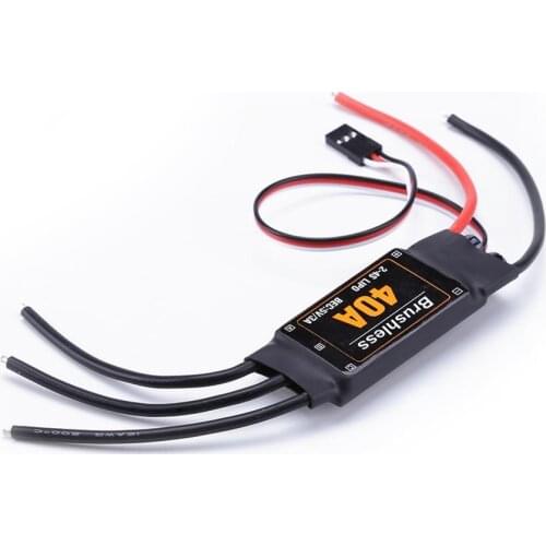 40A Brushless ESC Drone Airplanes Parts Components Accessories Speed Controller Motor RC Toys FPV Durable Quadcopter Helicopter