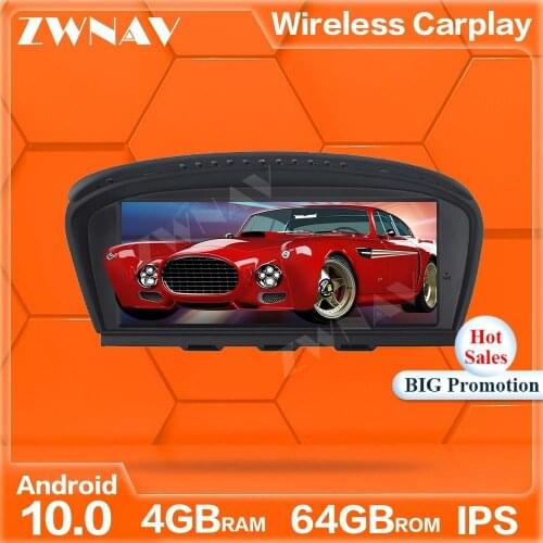 Android 10.0 screen Car Multimedia Player For BMW 5seris E60 E61 E63 2008-2010 navigation Auto Audio Radio stereo IPS head unit