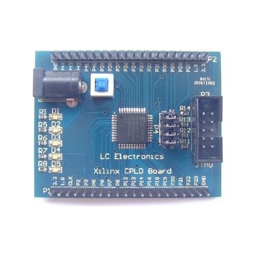Free Shipping! 1pc Xilinx XC9572XL CPLD development board learning board