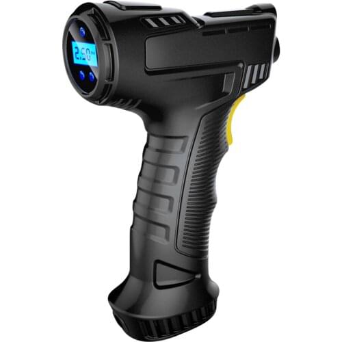 120W Wireless Car Air Compressor Handheld USB Rechargeable Tire Inflator Digital Display Inflatable Pump Pressure Gauge